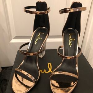 Lulus Rose Gold Heels